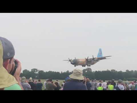 RIAT 2019 - C-130H RJAF Arrival 🇯🇴