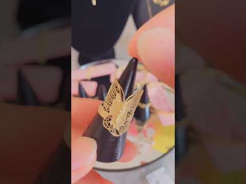 k18japangold|butterfly ring