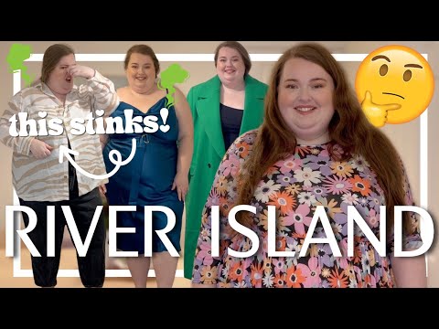 THIS STUFF STINKS! | river island sale plus size fashion clothing haul & try on | 2024