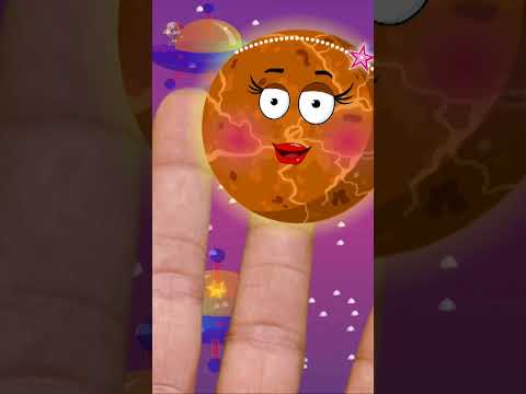 Planet Finger Family #shorts #trending #viral #explore #cartoon #learning