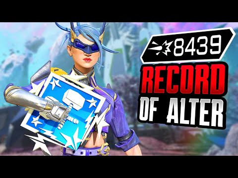 INSANE 8439 DAMAGE RECORD OF ALTER (Apex Legends Gameplay)