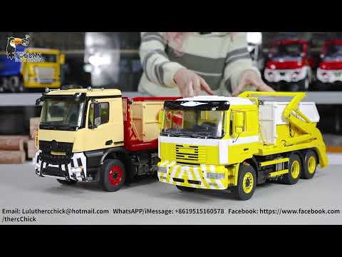 Customized VL18U Hydraulic Skip Loader Truck in 1/14 scale with Metal Cabin option