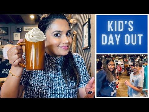 KID'S DAY OUT IN AMERICA | Where did we go? Kavya Nagaraj | Kannada Vlogs