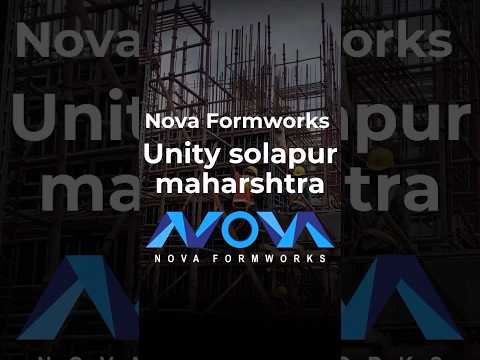 Unity Project in Solapur, Maharashtra.Do check the smooth finish of concrete by using Nova formworks