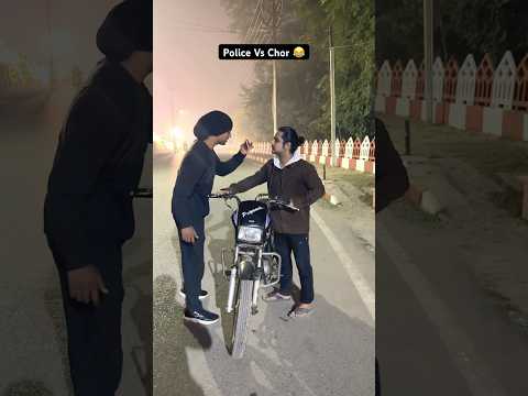 Bike Ka Paper Dikhao 😂 #shortsfeed #shortvideos #shortsviral #ytshorts #fyp #funny #cops #thief