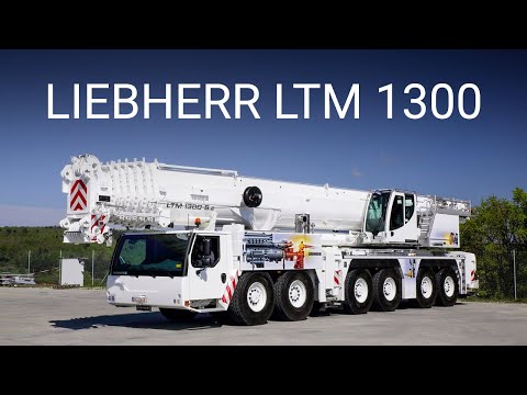 LIEBHERR LTM 1300-6.2 - powerful 6-axle mobile crane with an innovative drive concept