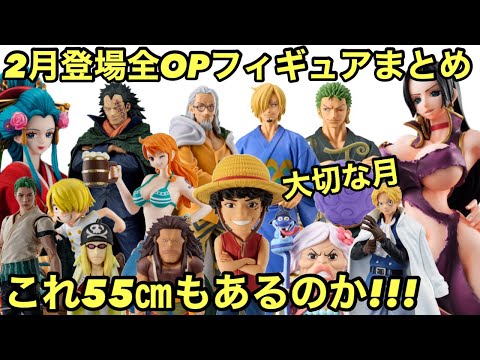 2月登場全ワンピースフィギュア紹介！高クオリティが続々登場！大切な月になりそう！ワンピース フィギュア