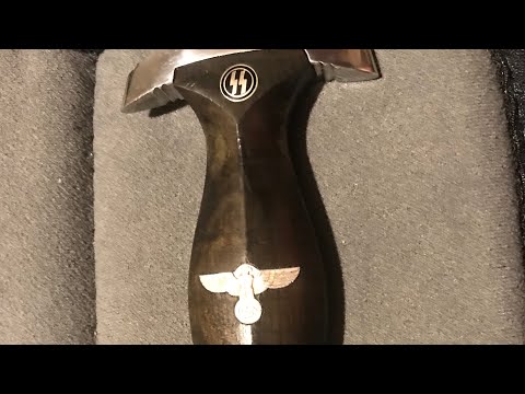 WWII German SS Dagger Nazi Dagger of the Elite Germans Deadliest Dagger