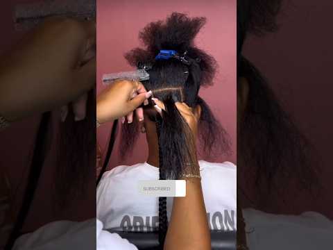 How to do large knotless braids #knotlessbraids #shortsfeed #viral #beauty #humanhair #youtubeshorts