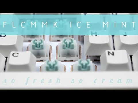 Full POM, no scratch! FLCMMK Ice Mint Linears Review!