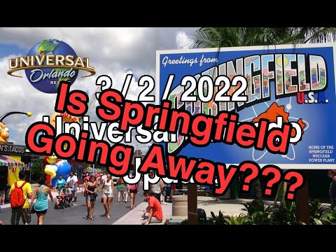 UOR Update 3/2/2022 - Is Springfield Going Away?