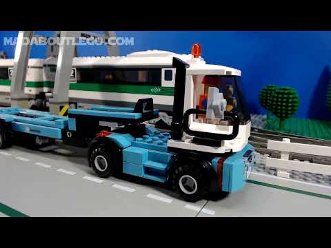 Lego Trains and Trucks.