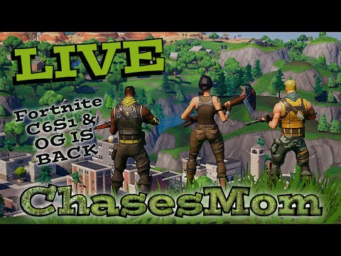 LIVE!! Fortnite Friday!! OG C1S1 & C6S!