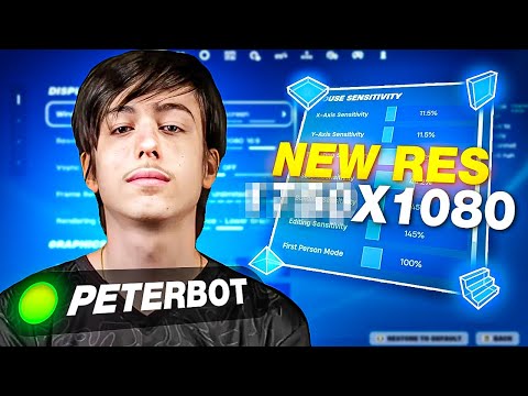 PETERBOT Reveals NEW Settings & STRETCHED Resolution in Chapter 6! 🏆