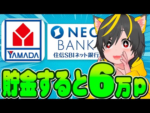 🚎壊れました🚎積立預金10%還元(笑)🚀ヤマダネオバンクがいろいろおかしい🏝️ポイ活投資おすすめ キャンペーン攻略 住信SBIネット銀行