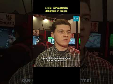 1995 : La Playstation arrive en France #shorts #INA #playstation