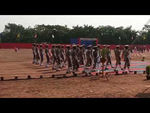 Khuli line Formation in Slow March by my Platoon in Parade • Sub Inspector • Odisha Police