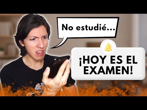 🙄 Cómo Estudiar para un Examen en menos de 5 Horas (Caso Real de un Procrastinador)