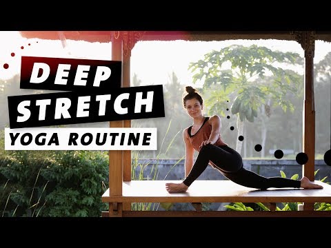 Yoga Deep Stretch Routine | Den ganzen Körper dehnen | Entspannung & Beweglichkeit