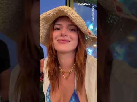 Video: Bella Thorne hits the beach on Italian vacation with her sister