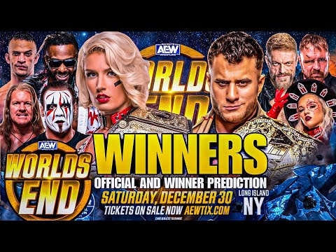 AEW Worlds End 2023 - Official Match Card And Winners Predictions | AEW Worlds End 2023 Prediction