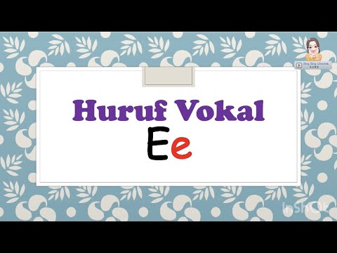 Suku Kata- Huruf Vokal E | Bahasa Melayu | Prasekolah