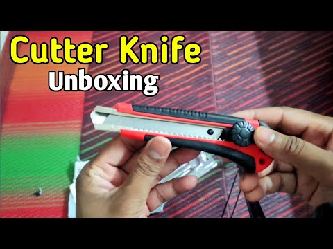 Cutter Knife Unboxing | Best Unboxing Knife Review | Doc Unboxer