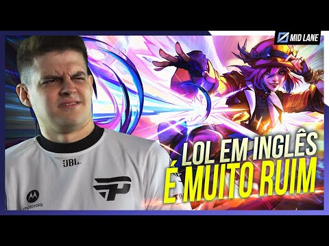 O dia em que meu LoL MUDOU sozinho de IDIOMA! (Lux gameplay ✨)