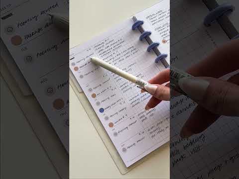 Wondermind Planner Pointer: How To Use The Mood Stickers in your Agenda Section | Cloth & Paper