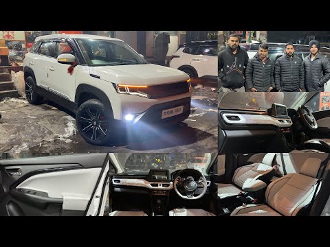 brezza vxi 2024 modified | Brezza तो लगती है Range Rover | brezza modified | new brezza modification