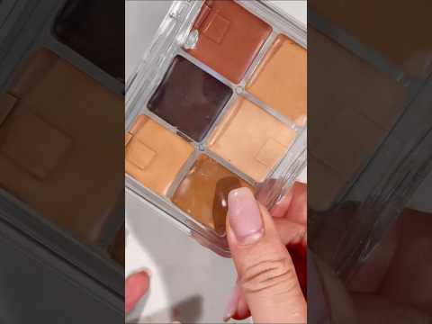 DIY your own base palette using multiple use  #sheglamfoundation #foundation #asmr #makeuptips #diy