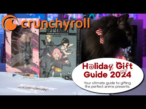 Unboxing Anime Goodies From The Crunchyroll Store | Holiday 2024 Gift Guide