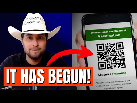 IT HAS BEGUN - EU Starts Vaccination Card Rollout - America Next?