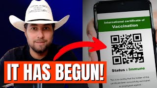 IT HAS BEGUN - EU Starts Vaccination Card Rollout - America Next?