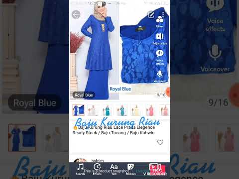 Baju Kurung Riau Lace Ekslusif