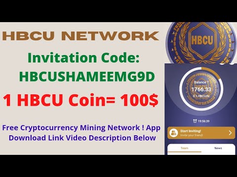 #HBCU Crypto Network | 1 HBCUCoin= 100$ | HBCUCoin Network #hbcu #hbcucoin #hbcunetwork #crypto #pi