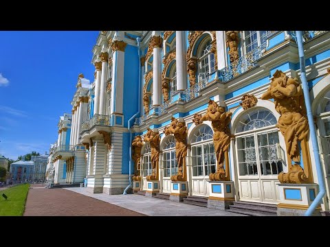 Catherine's Palace in Tsarskoye Selo. Pushkin SAINT PETERSBURG