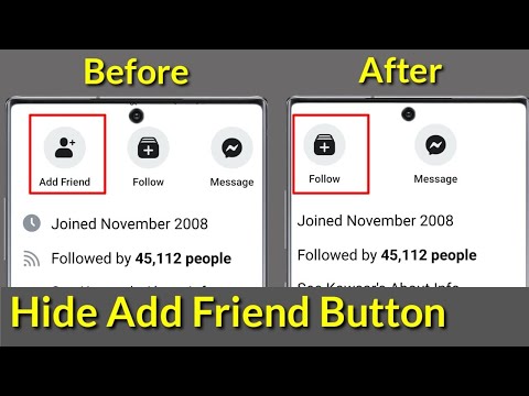 How to activate follow and add friend button on facebook