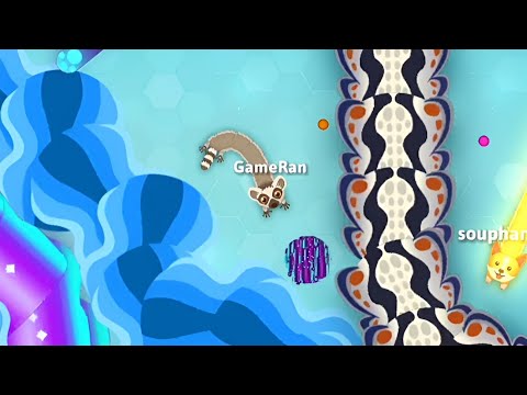 Snake io 🐍 I Found Huge Score ball 🥰 In Snake io Map 🐍 Epic skin Gameplay