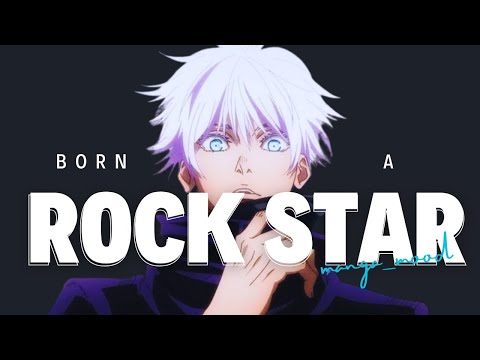 ANIME MIX「AMV 」- BORN A ROCKSTAR 🔥#AMV #AnimeMix