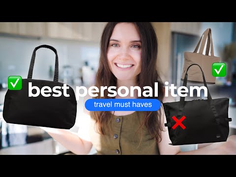 BEST Personal Item for Travel or Weekend Getaway ✈️🧳 Calpak vs Lululemon (Not-sponsored)