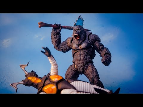 S.H.MonsterArts KONG FROM GODZILLA x KONG  4K Review ゴジラxコング 新たなる帝国