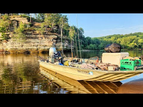 MONSTER FISH Live Under These ROCK CLIFFS!! (Catch and Cook)