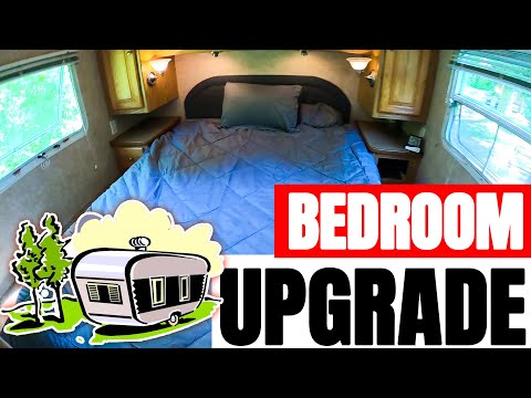 RV Bedroom Hack | New Bedroom For The Budget Camper Build 🏕