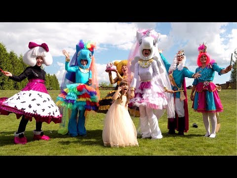 Ksysha and her 5th Birthday Party with Friends | Ksysha Kids TV