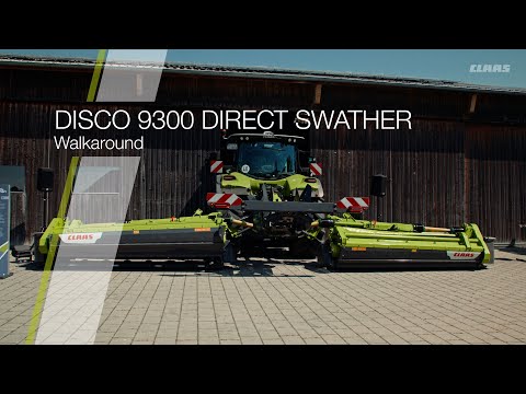 CLAAS DISCO 9300 DIRECT SWATHER Walkaround DE