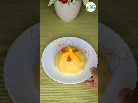 Mango Pudding Recipe 👆 #shorts