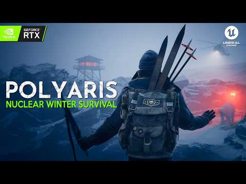 POLYARIS Closed Beta Gameplay | New Post-Apocalyptic Winter Skiing Survival in Unreal Engine 5