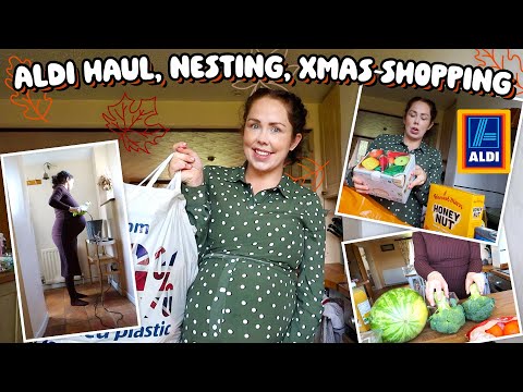 Nesting In the New House, Aldi Haul, The Start Of Christmas Shopping and Autumn Recipes