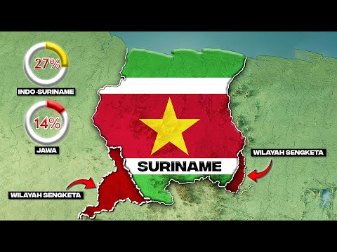 BAGAIMANA KONDISI SURINAME JIKA DILIHAT DARI LETAK GEOGRAFISNYA